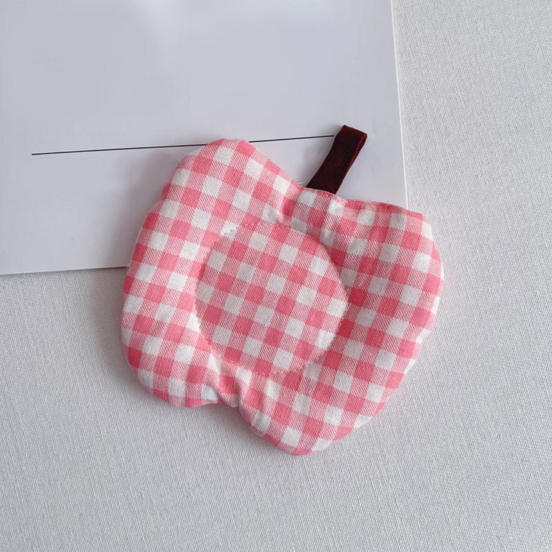 14.5*12cm Fruit Shaped Design Ins Fabric Coaster Wave Point Cotton Creative Coffee Cup Pad Heat Resistant 13 Colors