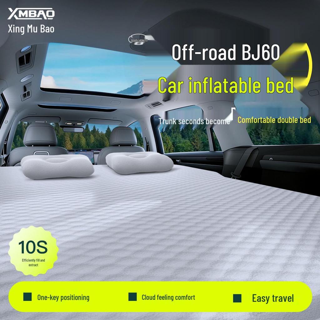 Beijing Offroad BJ60 aufblasbare Reise-Matratze für den Rücksitz (Modell 2022)