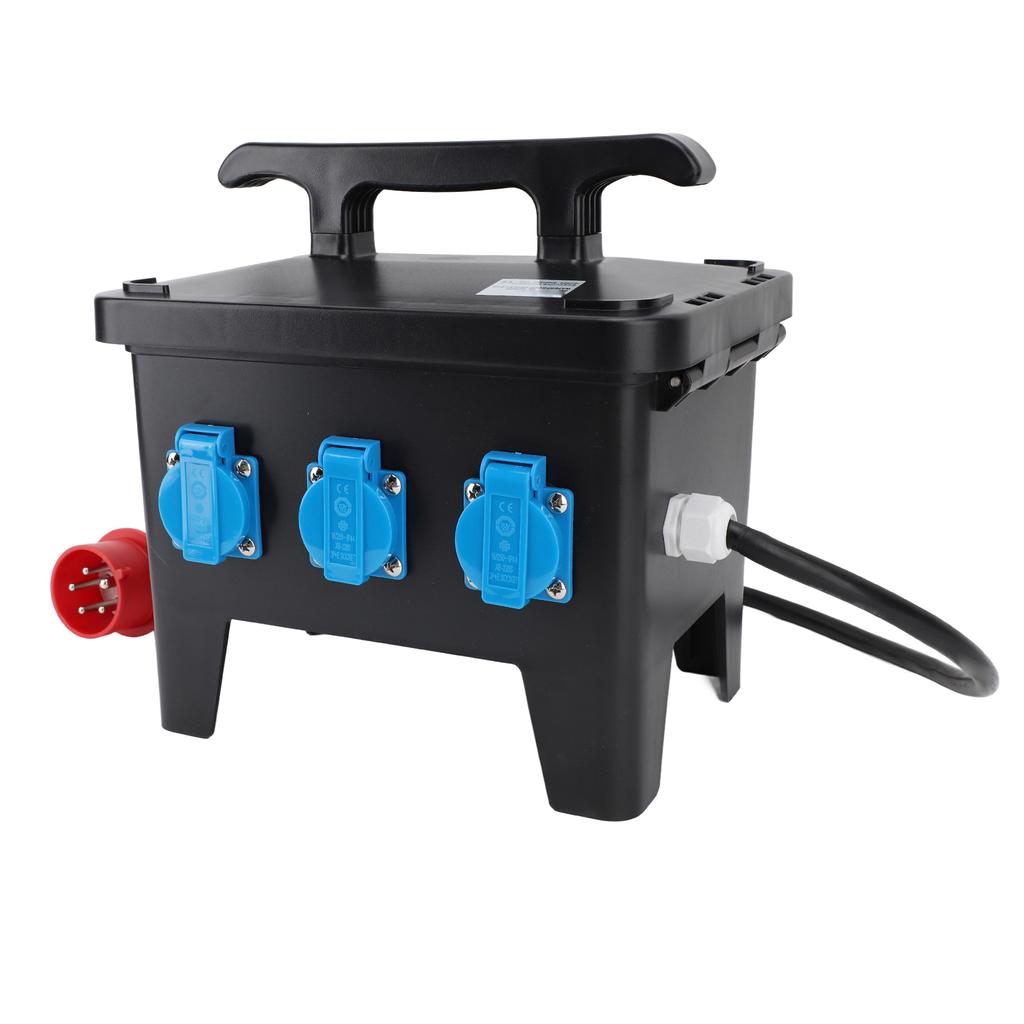 Power Distribution Unit Portable Outdoor Compact Construction Site Power Distributor with Cable