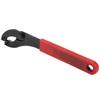 Bicycle Bottom Bracket Freewheel Wrench Remover Bike Cycling Repair Steel Tool Rubber Handle
