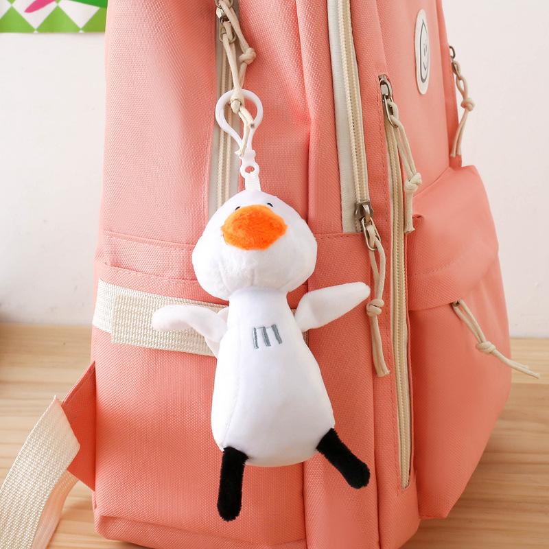 

Школьный рюкзак новый рюкзак из четырех частей простой однотонный рюкзак большой вместимости маленький свежий рюкзак женский