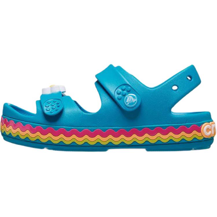 Crocs Crocband Crocband Cruiser Anti Kick And Abrasion Resistant Low Top Children's Sandals Blue Kids'