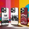 LNGSHOT Hip-hop Phone Case For iPhone 17,16,15,14,13,12,11 Plus,Pro Max,XS,Colored Silver Phone Case