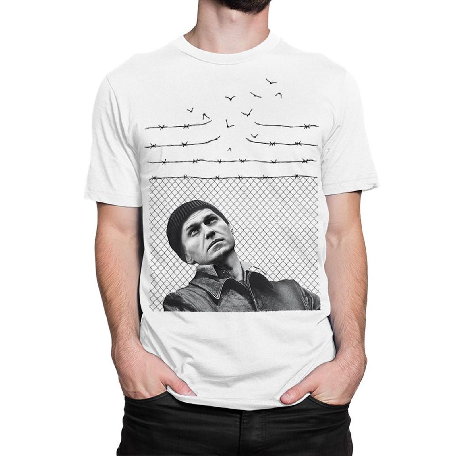 Alexei Navalny and One Flew Over the Cuckoo s Nest T-Shirt, Men s and Women s Sizes (NAV-852421) XL