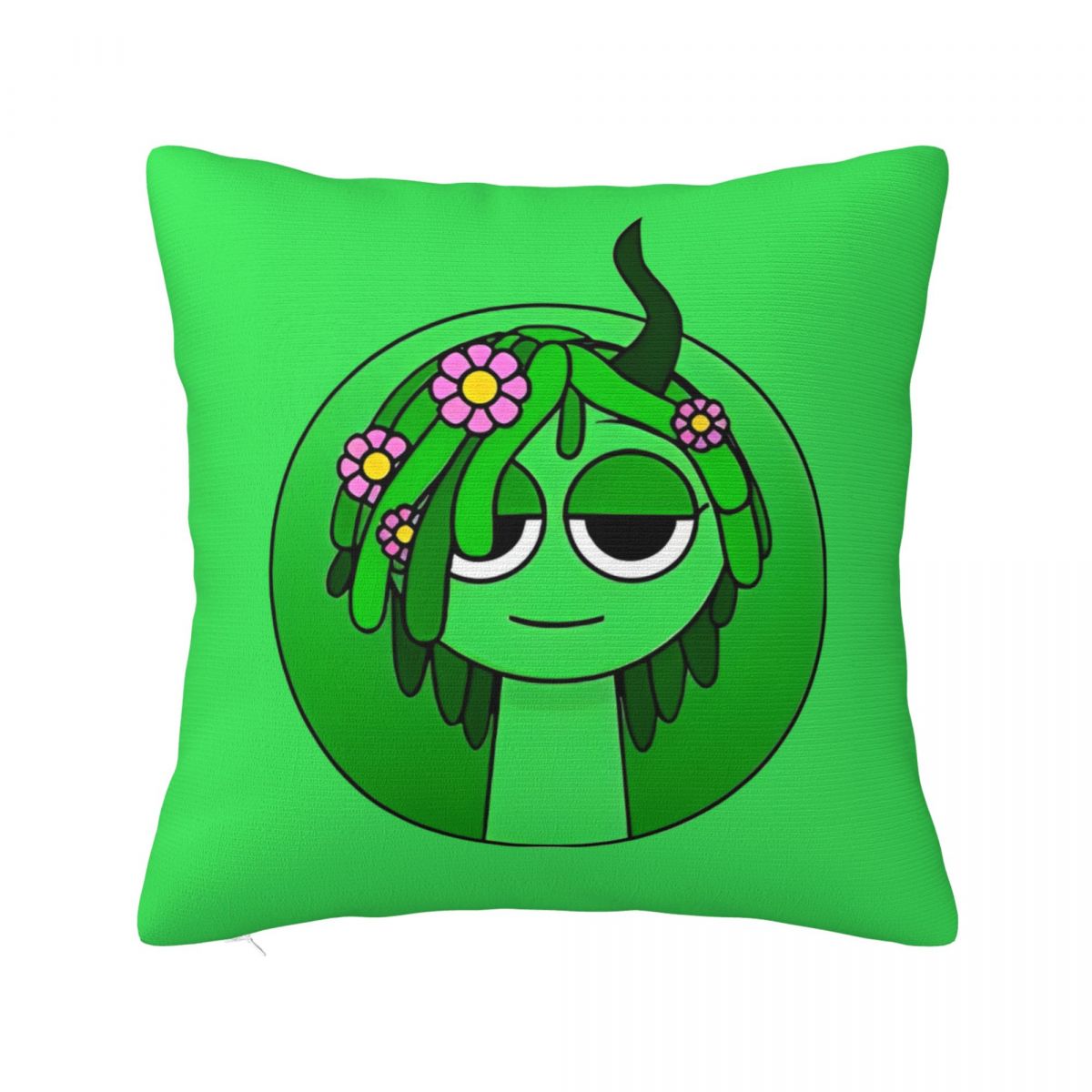 

Sprunki Incredibox Vineria Наволочки Мультяшное Аниме Игра Чехол для Подушки Мода Молния Декор Наволочка для Кровати 18 x18 12x12Inch