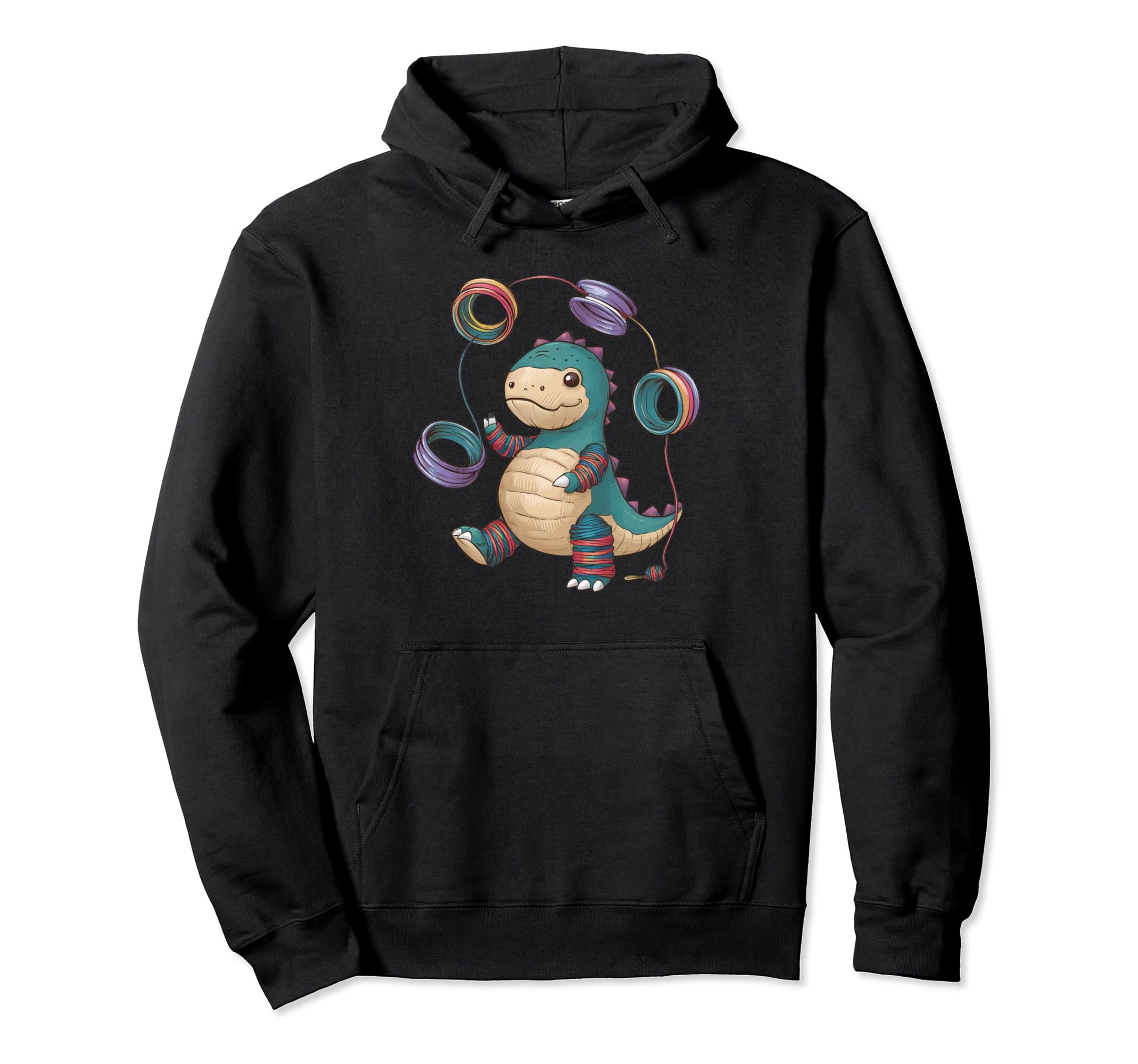 

Yoyosaurus Funny Yoyo Dinosaur Yoyoyosaurus Hoodie чёрный