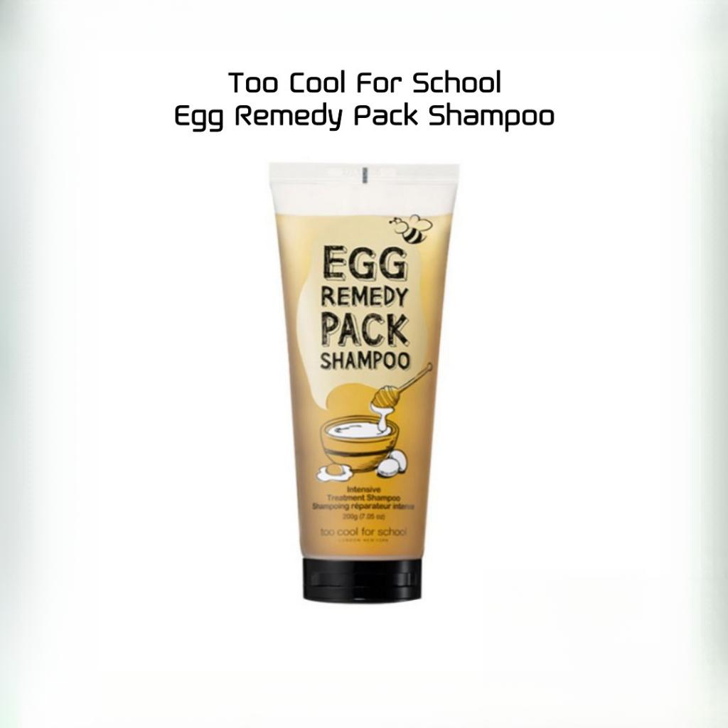 

Шампунь Too Cool For School Egg Remedy Pack (200г) Корейский уход за волосами