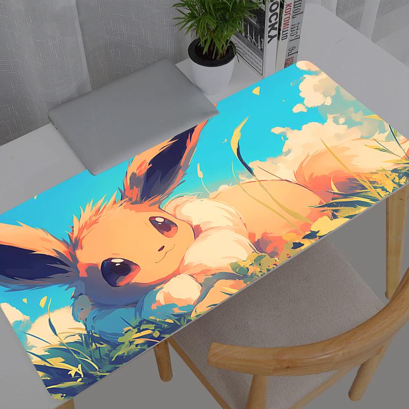 Mouse Pad Kawaii Gaming Pokemon Pikachu Accessories PC Anime Computer Keyboard Gamer Desk Mat Alfombrilla Xxl Mousepad