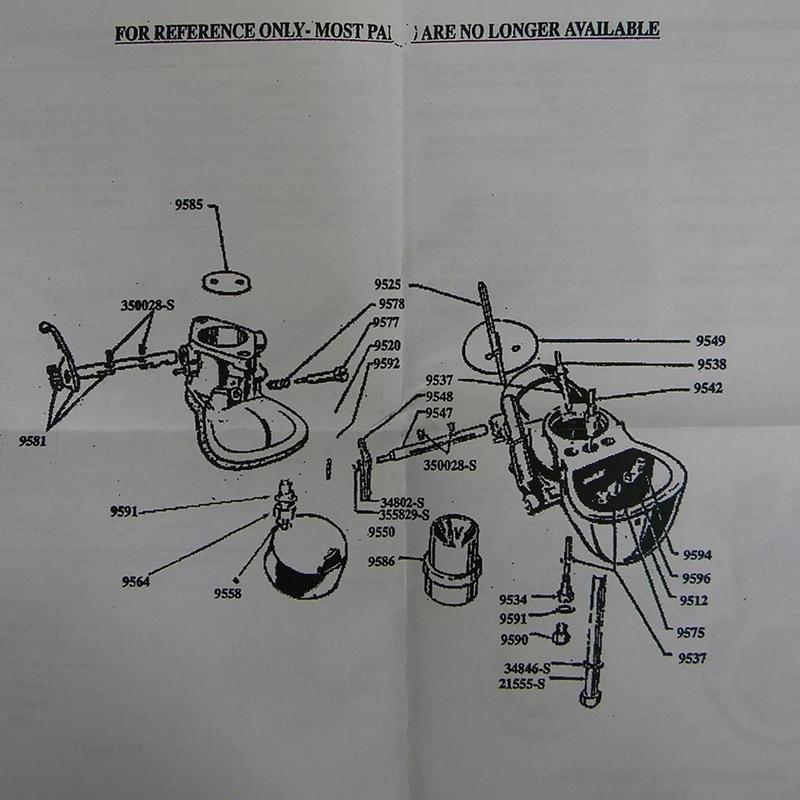 28-24913-1 Carburetor Major Repair Kit Model A For Ford 1926 1927 1928 1929 1930 1931-1932 Carburetor Rebuild Kit