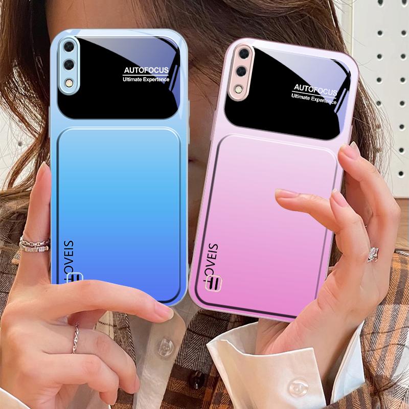 Purple blue combination For Samsung M02 12 Note 8 9 10 20 A 01 A02 A03 Core 04 05 06 10 12 13 14 15 A16 glass Ultra phone case
