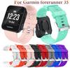 Náhradní náramek na hodinky Řemínek na zápěstí Silikagelový Měkký pásek Řemínek Pro Garmin Forerunner 35 30 Módní Náramek Chytrých Hodinek Nový