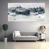 Abstract Mount Watercolor Mountains Poster Canvas Painting Impressionism Wall Art Picture Living Room Home Decor