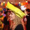 Gift Creative Pumpkin Pie Hat Cute Funny Cartoon Cake Hat Soft Comfortable Theme Event Hat Role Playing