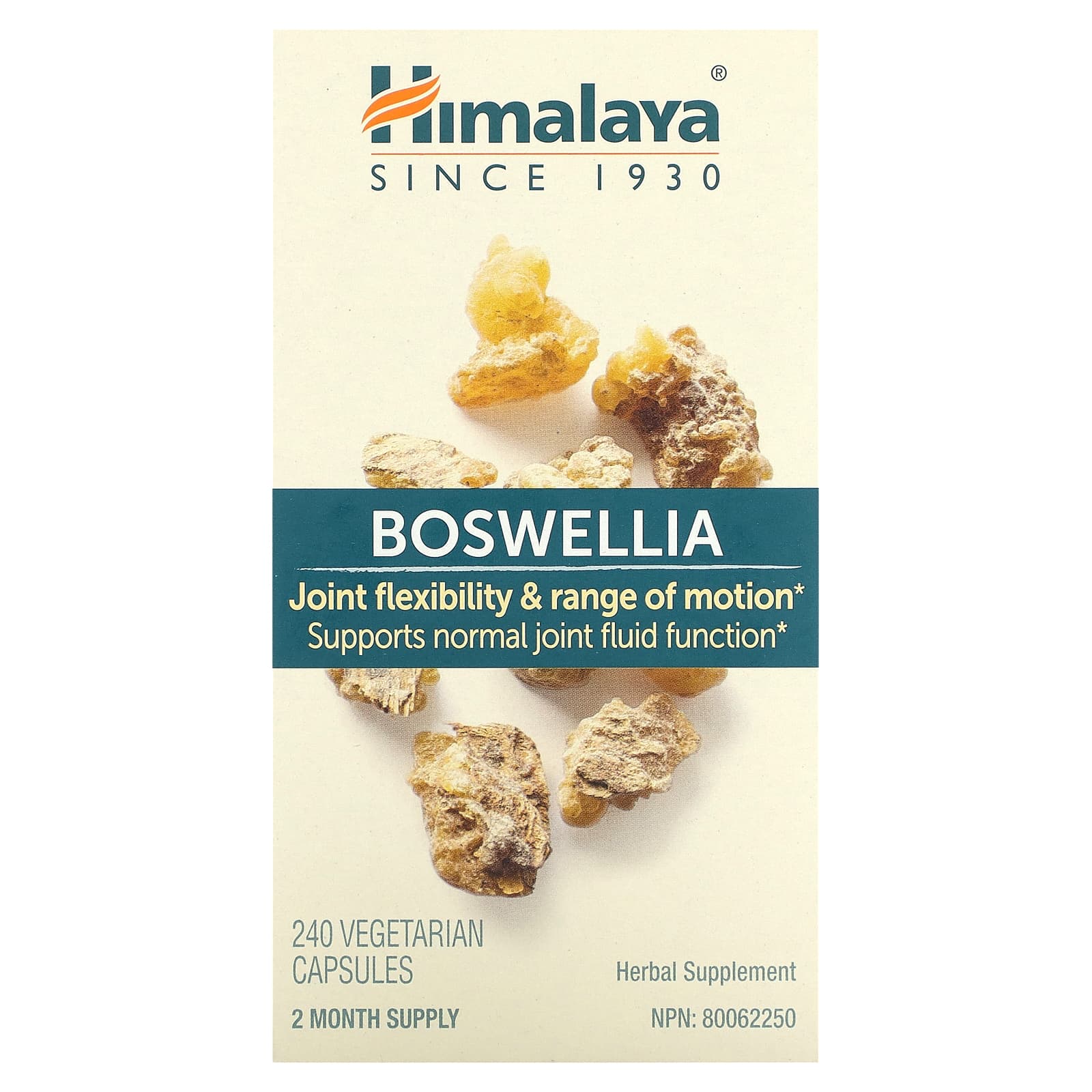 

Boswellia, Veggie Capsules 240 (125Mg per capsule)