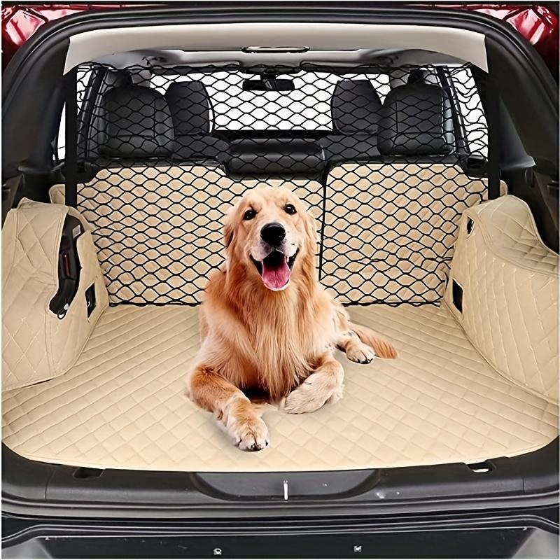 Hunde Auto Trennnetz Haustier Auto Trennwand Rücksitz Trennnetz für Pickups, SUV, Limousinen in voller Größe Haustier Rückhaltesystem Auto Rücksitz Trennwand Fahrzeuggitter Laderaum