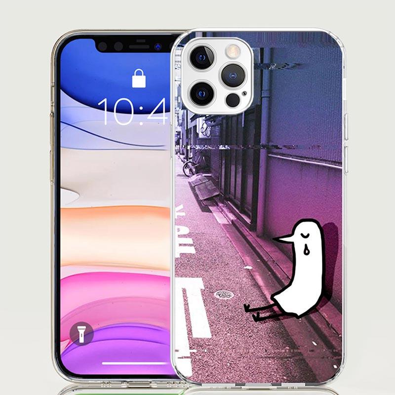 Oyasumi Punpun Phone Case For iPhone 17 Air 16 15 Plus 11 14 Pro Max 13 Mini 12 7 8 + SE Pattern Art Customized Cover 17 Air 16