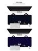 Extra Large Cute Cat Ear Gaming Mouse Pad - Cartoon Keyboard Desk Pad