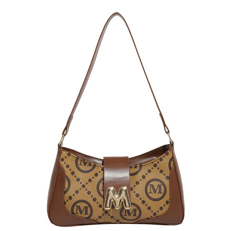 Autumn New Retro Simple Fashion Armpit Bag Niche Design Casual Personality Women Texture Shoulder Bag