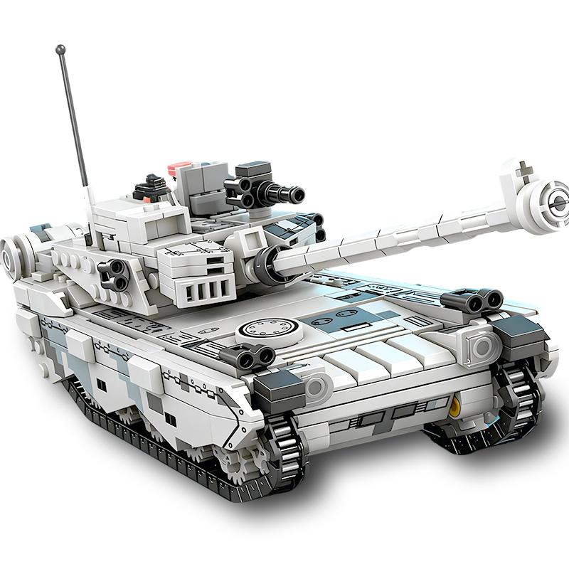 Zestaw Klocków Militarnych 8 w 1 Czołg Samolot Okręt Wojenny Pojazd Opancerzony Zestaw Modelarski Zabawki DIY dla Dzieci Prezent Świąteczny