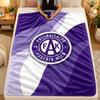 Flannel BlanketAustria Wien FC Warm Soft Throw Blanket for Indoor Sofa Bed Living Room Use