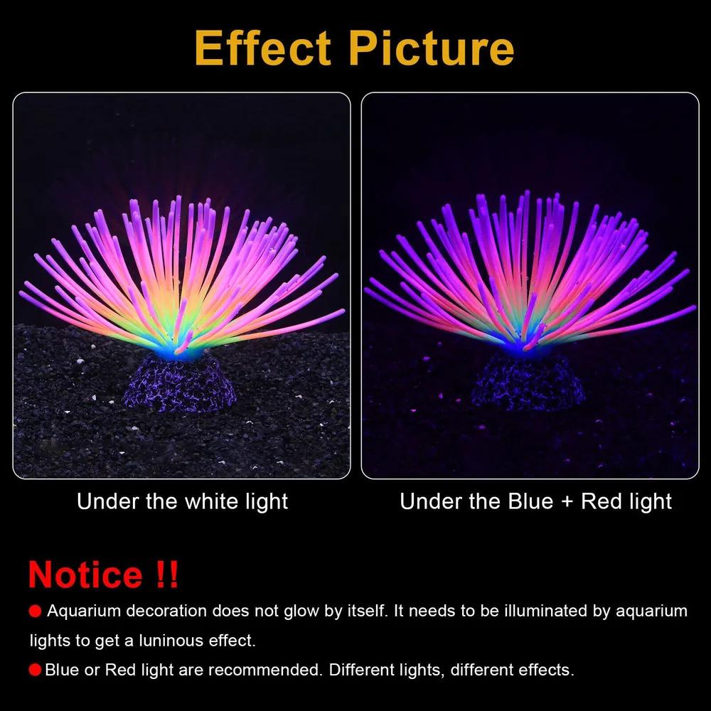 Aquarium Fish Tank Landscaping Decoration Fake Water Plants - Silicone Simulation Coral  Sea Urchin Balls