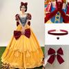 Snow White Ariel Anna Cinderella Bell Elsa Dress Adult Performance Costume