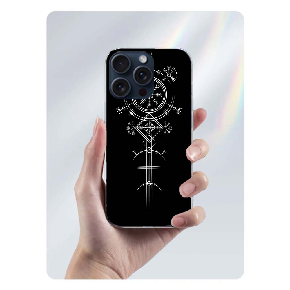 Nordic Norse Capa Phone Case For Iphone 17 Air 16 Pro Max 15 12 Pro 14 Plus 17E 16E 11 13 Mini Cover Cases Fundas Cell Clear TPU