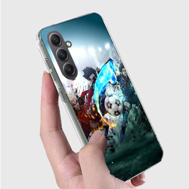 Blue Lock Anime Phone Case for Samsung A16 A26 A36 A56 A17 A37 A57 A07 A06 A02S A03 A04S A05S Galaxy Note 20 10 A50S A71 A51 A31