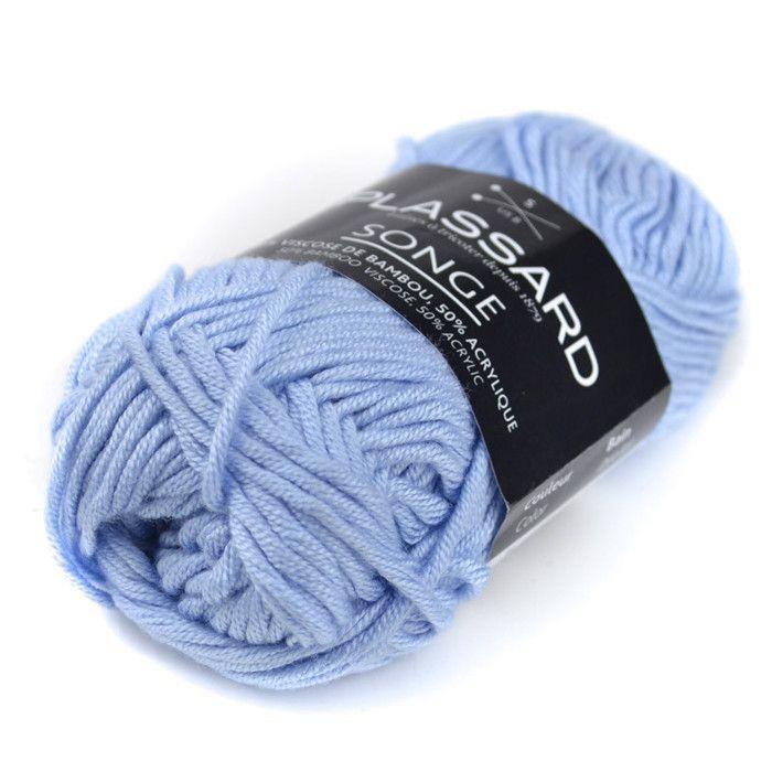 Pelote pour tricoter l'été : Songe Ciel Col. 20