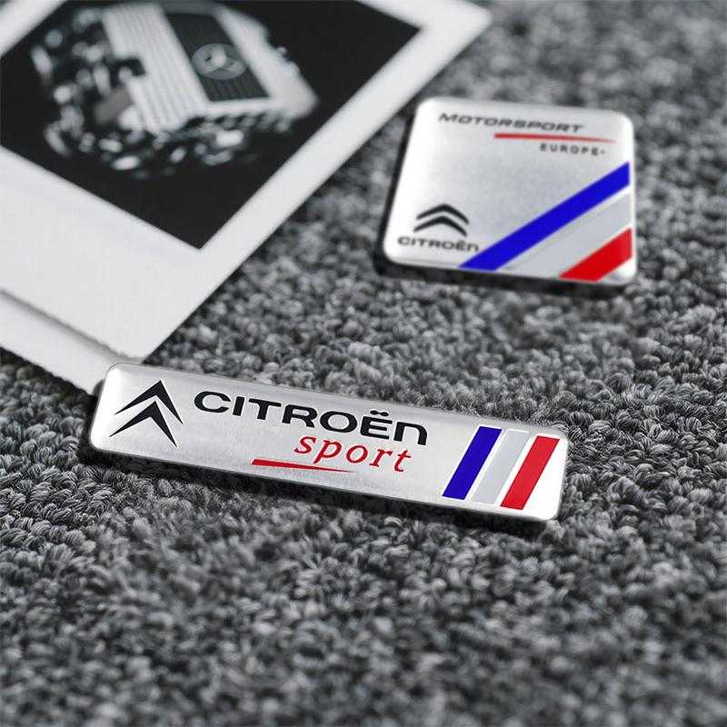 Emblema Distintivo Auto in Alluminio 3D Adesivo per Portellone Posteriore Per Citroen C2 C3 C4 C5 C6 C1 DS3 DS4 DS5 DS7 Xsara Berlingo Saxo Picasso
