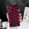F-Fashion RBD R-Rebelde Soft Phone Case for Samsung Galaxy S26 S25 Edge S24 Ultra S23 Plus S22 S21 FE S20 Black Cover Back Shell