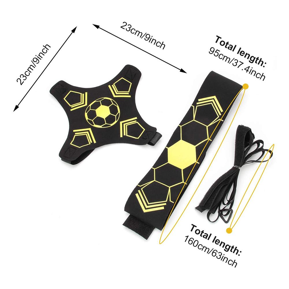 New Adjustable Football Kick Trainer Soccer Ball  Practice Training Equipment Soccer Trainer Elastic Belt Sports Assistance