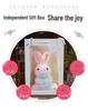 Creative Luminous Rabbit Plush Toy Night Light for Kids