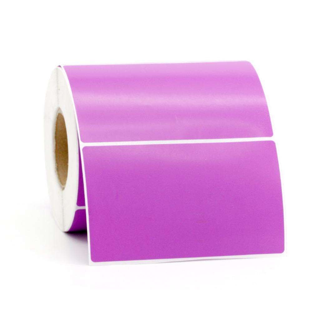 500/800PCS Multicolor Self-adhesive Label 40*30mm 40*60mm Label Sticker Thermal Paper Supermarket