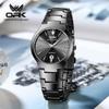 OPK 8105 Classic Luxury Men Women Watches Waterproof Luminous Fashion Quartz Wristwatch Trendy Original Stainless Steel Watch