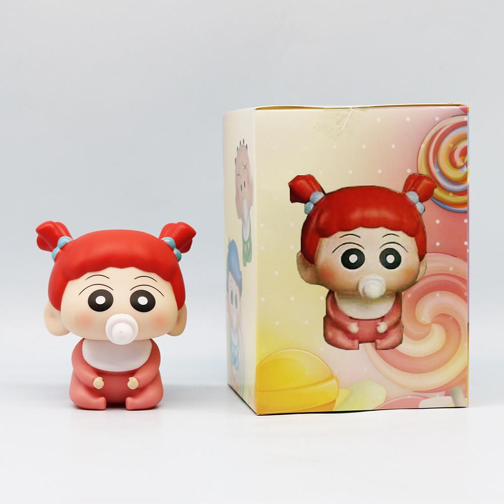 5pcs Shinchan Crayon Handmade Cartoon Model Furniture Decor Ornaments Desktop