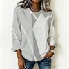 Plus Size Ladies Long Sleeve T Shirt Vintage Floral Printed Casual Loose Daily Blouse