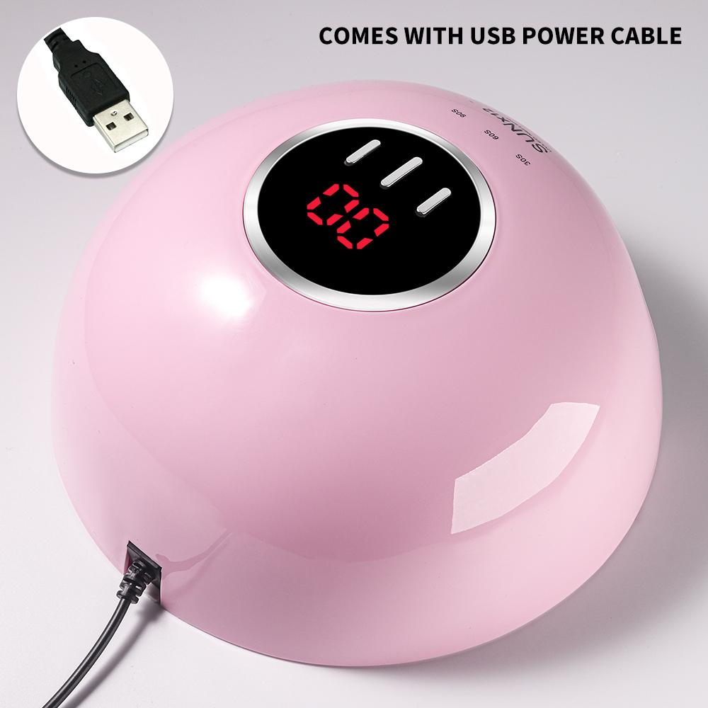 SUNX12 Professionelle Nageltrocknermaschine 18 LED UV-Lampe zum Aushärten aller trocknenden Nägel Gel-Politur USB Maniküre Salon Ausrüstung Werkzeuge