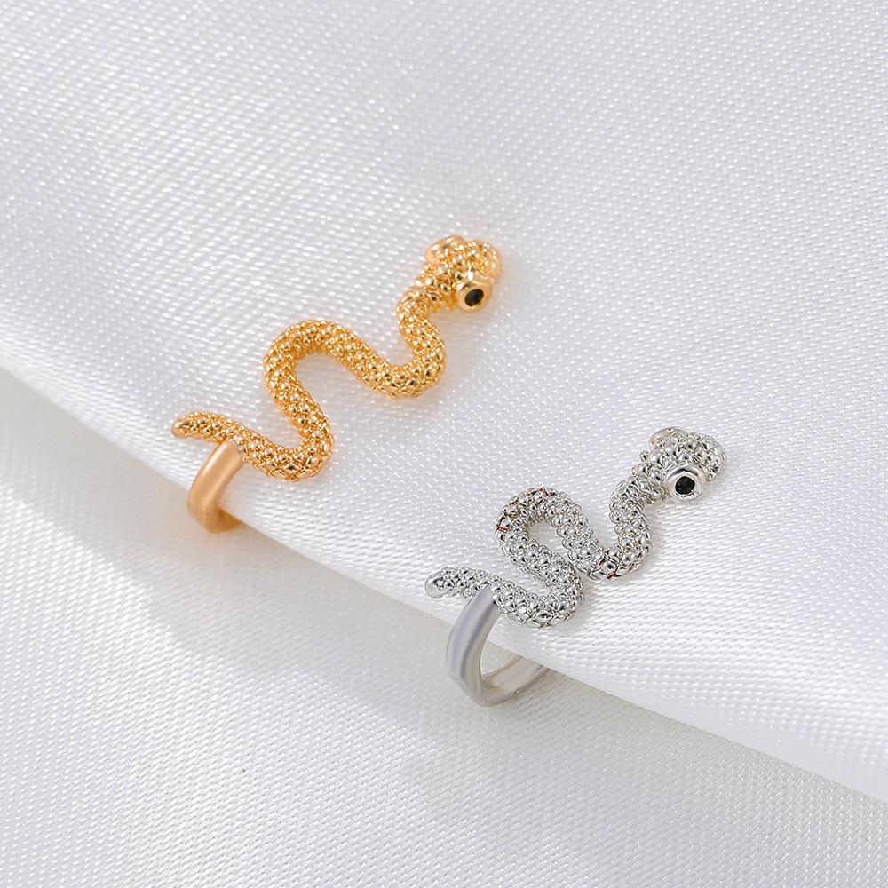 U-Shaped Non-Piercing Snake Nose Clip & Fake Stud Jewelry for Men and Women