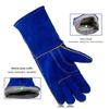 Leather Welding Gloves - Heat/Fire Resistant, Perfect for Gardening/Tig Weld/Beekeeping/BBQ-14inches