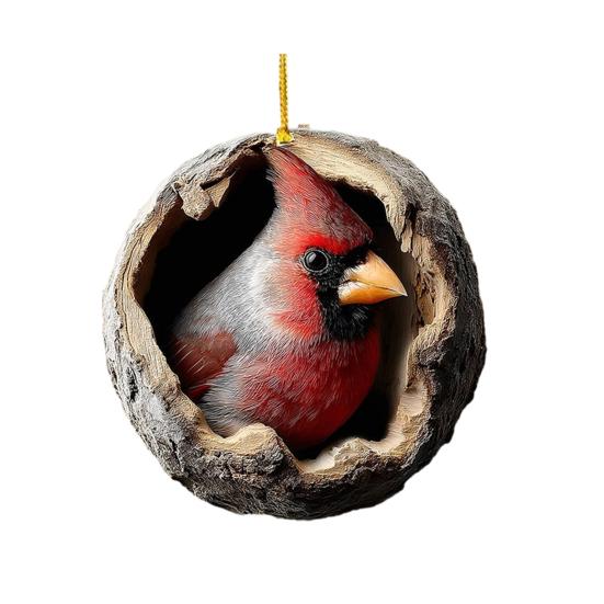 Forest Animal Acorn Ornaments Christmas Tree Decorations 2026 Acrylic Woodland Creature Hanging Ornaments for Home Decor Rustic Gifts