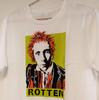 T-shirt da uomo e da donna Johnny Rotten Nera Unisex S-5XL
