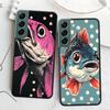 Pop Art Drawing Ideas Fish Phone Case For Samsung Galaxy S22 S25 Ultra S21 S10 Plus S26 Edge S20 S23 S24 FE Cover Silicone S
