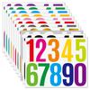 3-inch 0-9 Number Sticker, Large Vinyl Mailbox Label For Goods Classification Self-adhesive Mold Waterproof Wall Sticker