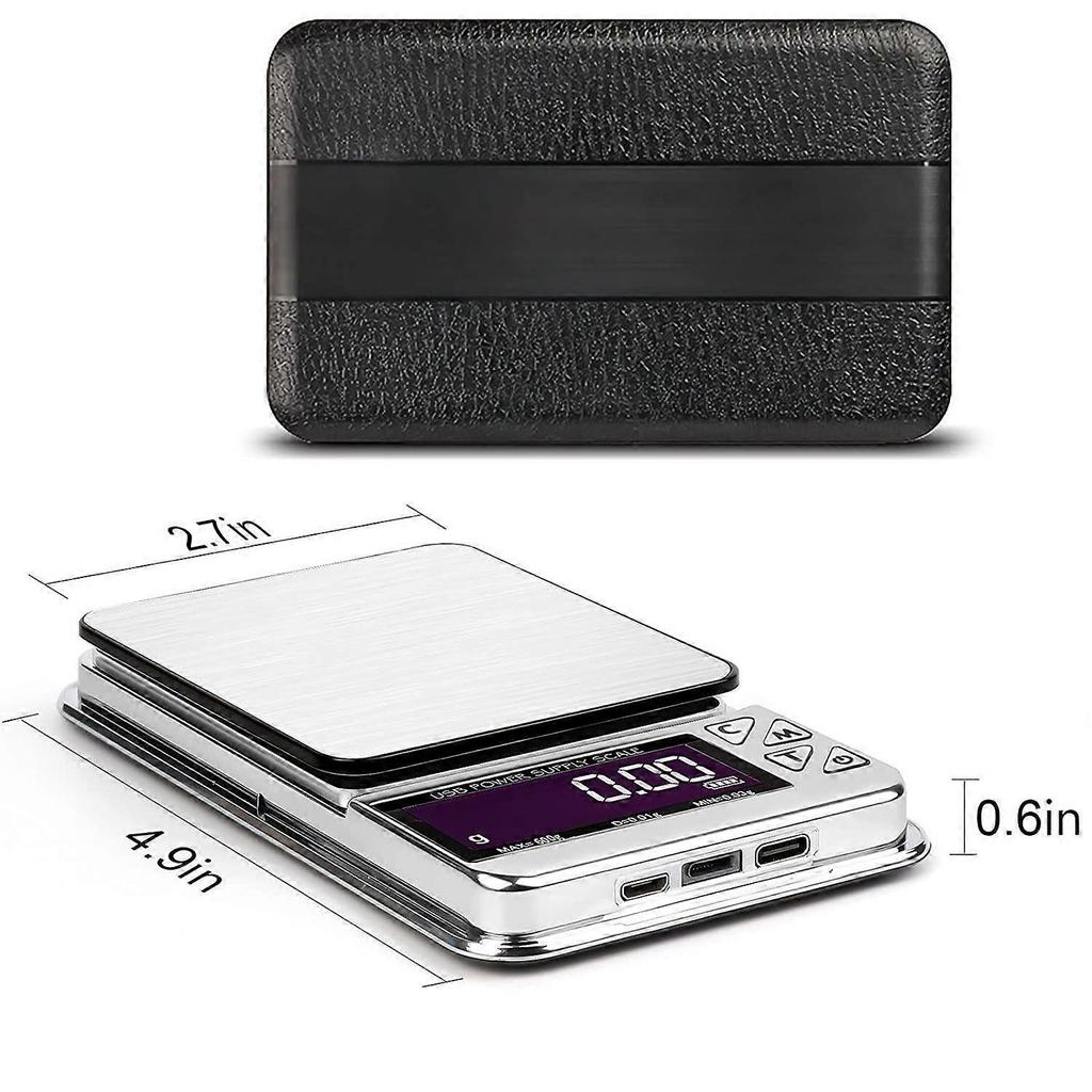 Digital Scale .01g Accuracy, Sleeve Jewelry Scale Gram and Ounce Powder, Diamond, Spice, Coin