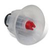 Foam Spray Nozzle Fan Shape Pressure Sprayer Head Car Wash Foam Generator Garden Watering Attachment