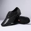 New Men's Checkered Modern Dance Casual Athletic Square Dance Latin Jive Dance Outdoor Soft Bottom Sneakermn