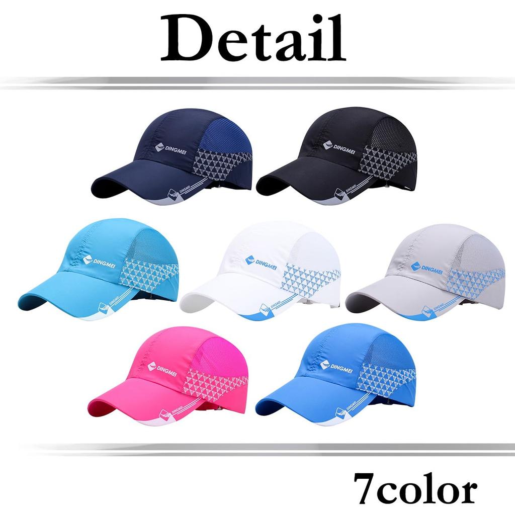 Baseball CA772 [White Fang] Hat, Cap, Mesh, Logo, Brim, Cap, Stylish, Fashionable, Cool, Men's (White)