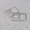RUIQ Nissan New Serena C28 Series Dedicated Interior Rear Seat USB Socket Cover Frame Trim (Satin Silver)