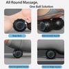 Rechargeable 5 Gears Vibrating Massage Ball Portable Peanut Massager Vibrating Foam Roller For Fitness Mobility Yoga Relaxation